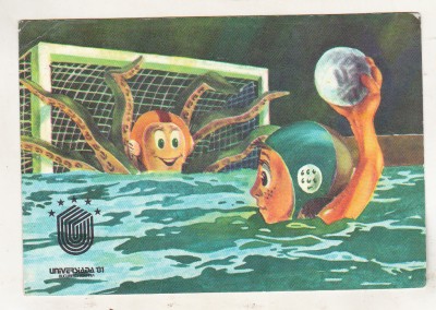bnk cp Universiada `81 - Polo - circulata foto