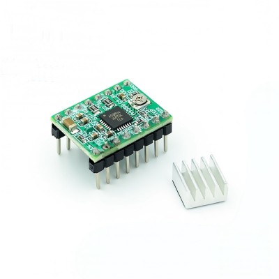 Modul driver A4988 radiator pt imprimanta 3D printer motor pas cu pas (a.112) foto