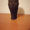 Toba africana tribala Djembe Bongo 20 cm sculptat din lemn in forma cap mistret