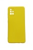 Husa telefon compatibila cu Samsung Galaxy A51, A51 4G, Galben, Cu interior de catifea, 251HT, Silicon, Carcasa