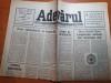 Ziarul adevarul 30 martie 1990-interviu cu fratele lui causescu