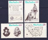 DB1 1977 Barbados 350 Aniversare 4 v. MNH