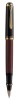 Roller souveran r400,accesorii placate cu aur,corp negru-rosu, Pelikan