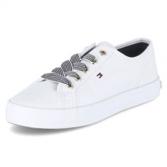 Tenisi Femei Tommy Hilfiger Essential Nautical FW0FW04848YBSWHITE foto