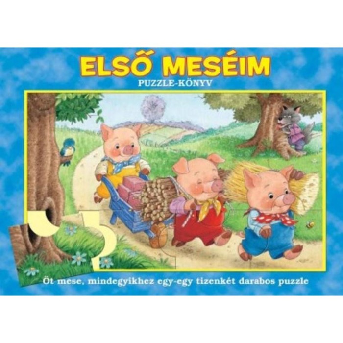 Első mes&eacute;im - Puzzle-k&ouml;nyv