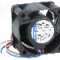 Ventilator 40x40x25mm, 12V DC, volum aer 24m3/h, lagar cu bila, EBM-PAPST - 412J/2HH