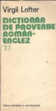 Dictionar de proverbe roman-englez - Virgil Lefter