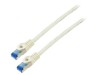 Cablaj Patch cord S/FTP 6a CCA LSZH alb 1m 26AWG, Lanberg