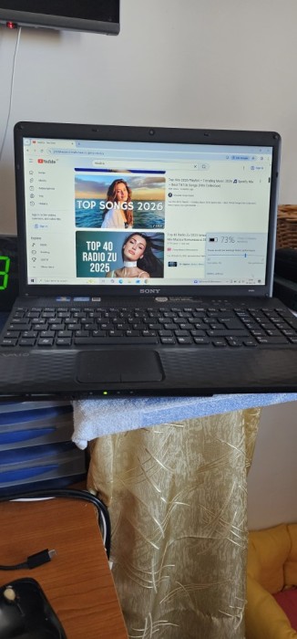 LEPTOP SONY VAIO PROCESOR i3-2310M/2,10 GHz/SSD 120 GB NOU NOUT ! RAM 4 GB . TINE BATERIA ,WIN 10 INSTALAT RECENT. CU INCARCATOR