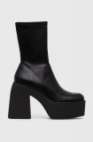 Cumpara ieftin Steve Madden botine Tekno femei, culoarea negru, cu toc drept, SM11002608