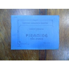 Exercitii gimnastice, Priamide fara aparate