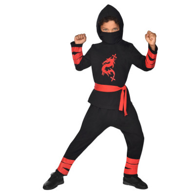 Costum Ninja Warrior pentru copii 4-6 ani 110 cm foto