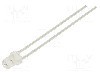 Dioda LED, 3mm, portocalie, 3800mcd, 20mA, 1,6...2,4V, LUCKYLIGHT - 304AC4B-4CD
