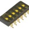DIP-SWITCH 6 secțiuni ON-OFF 24VDC