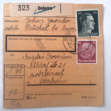 Cumpara ieftin Timbre Hitler certificat de primire Deutsches Reich 1944, Nestampilat