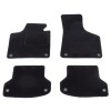 Set covorase auto mocheta Velor AUDI A3 (8P), 05.2003-10.2012, negru,