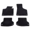Set covorase auto mocheta Velor AUDI A3 (8P), 05.2003-10.2012, negru,