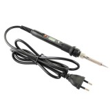 Pistol de lipit electric, 80 W, Temperatura reglabila, Ecran LCD, Incalzitor ceramic, Negru