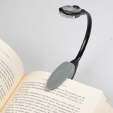 Lanterna pentru citit Neagra Gri DELUXE
