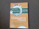 Mihai Monea - Bacalaureat 2018. Matematica STIINTELE NATURRII/TEHNOLOGICA