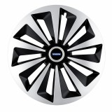 Set 4 capace roti Fox Gri-Negru R16 Compatibil Cu Volvo