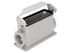 Carcasă HARTING Han 24B HMC IP65 pentru conectori M32