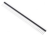 Conector pini drept 40 pini 2,54mm, TE Connectivity