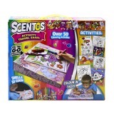 SET PARFUMAT SEVALET DE CALATORIE CU ACTIVITATI , SCENTOS