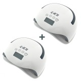 Lampă profesională pentru manichiură LH X5Plus, LED/UV, 58W + cadou lampă LH X5Plus