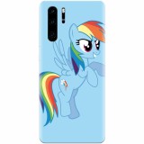 Husa silicon pentru Huawei P30 Pro, Rainbow Dash