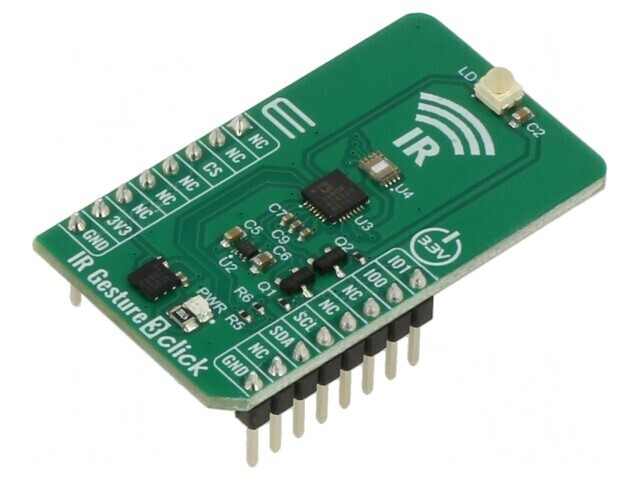 Placă Recunoaștere Gesturi IR Gesture 3 Click I2C ADPD1080