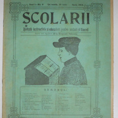 SCOLARII , REVISTA INSTRUCTIVA SI EDUCATIVA PENTRU SCOLARI SI TINERET , ANUL I , NO. 9 , IUNIE 1915