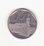 Cuba 10 centavos 1999 aUNC -Castillo de la Fuerza