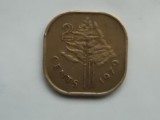 2 CENTS 1979 SWAZILAND