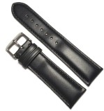 Cumpara ieftin Curea Ceas &bdquo;Phantom Black&rdquo; &ndash; Piele Natural? (18mm - 24mm)