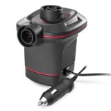 Pompa aer pentru produse gonflabile, priza bricheta masina 12V, 3 conectori, Intex Quick-Fill DC, 1175223