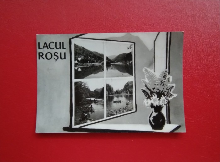 CARTE POSTALA - RPR - LACUL ROSU