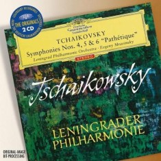 Tchaikovsky: Symphonies Nos.4, 5 &amp; 6 &#039;&#039;Pathetique&#039;&#039; | Leningrad Philharmonic Orchestra, Jewgenij Mrawinskij