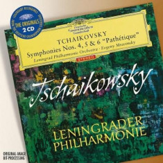 Tchaikovsky: Symphonies Nos.4, 5 & 6 ''Pathetique'' | Leningrad Philharmonic Orchestra, Jewgenij Mrawinskij