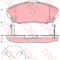 Set placute frana,frana disc HONDA CIVIC VII Hatchback (EU, EP, EV) (1999 - 2006) TRW GDB3267