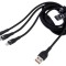 Cablu USB negru 1,2m