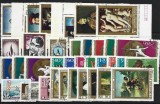 Lot Filatelic Ungaria Pagină Clasator Artă Tablouri Reni Gauguin Courbet Sport Scrimă Literatură Ștampilate Neștampilate - A810