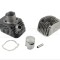 Set motor + chiulasa moped Piaggio Bravo - Boxer - Ciao - Grillo &ndash; Si 2T AC 65cc D43.00 mm bolt 12