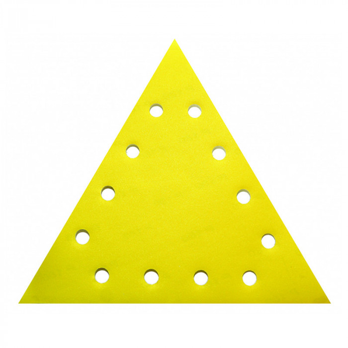 Set smirghel triunghiular Raider, 285 mm, granulatie 180 mm, prindere velcro, 5 bucati