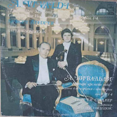 Disc vinil, LP. Le Quattro Stagioni - Concertos For Violin And Orchestra, Op. 8 Nos. 1-4-A. Vivaldi, Saulius Son