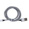 Cablu USB A-USB Tip C, Model Zebra, 2m Lungime - Incarcator Mufe Tip C