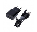 Cumpara ieftin Incarcator Retea Cu Cablu microUSB MaXlife MXTC-01 10.5W 2.1A 1 x USB-A Negru