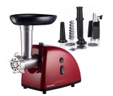 Cumpara ieftin Masina de tocat carne VORTEX VO4018RD, 1kg min, 1600W, accesoriu suc de rosii carnati - RESIGILAT