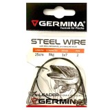 Set Strune Germina Steel Wire 1X7/25cm/8Kg 2Buc