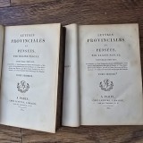Lettres provinciales et pensees - Blaise Pascal tome 1+2